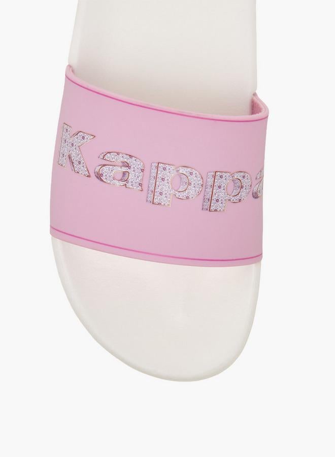 Kappa Women Logo Print Slides - Image 3