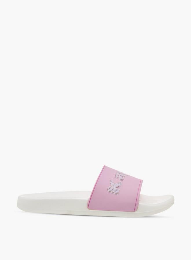 Kappa Women Logo Print Slides - Image 2