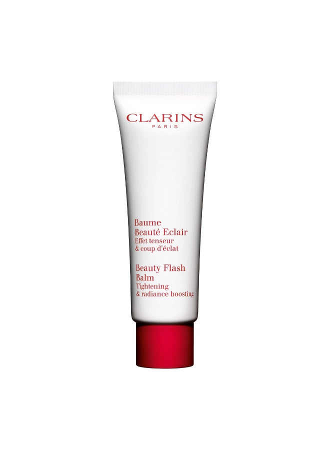 CLARINS بلسم الجمال من كلارنس 3 في 1 مرطب قناع للوجه لمدة 10 دقائق برايمر مكياج أو انتعاش سريع معزز للإشراق يرطب ويضيء ويشد بشكل مرئي غير دهني وغير كوميدوغينيك - Image 2