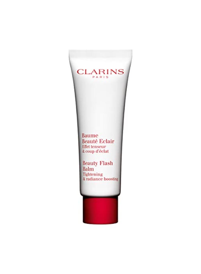 CLARINS بلسم الجمال من كلارنس 3 في 1 مرطب قناع للوجه لمدة 10 دقائق برايمر مكياج أو انتعاش سريع معزز للإشراق يرطب ويضيء ويشد بشكل مرئي غير دهني وغير كوميدوغينيك - Image 1