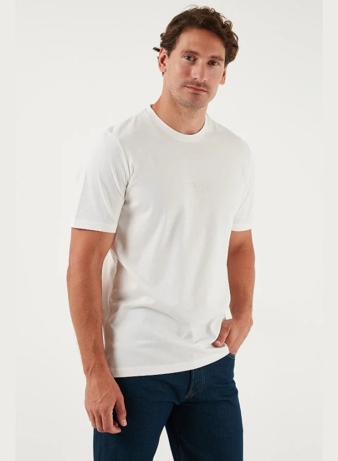 Buratti  Buratti Cotton Printed Regular Fit Crew Neck T Shirt Men's T SHIRT 59020205 for Men | Best Price UAE