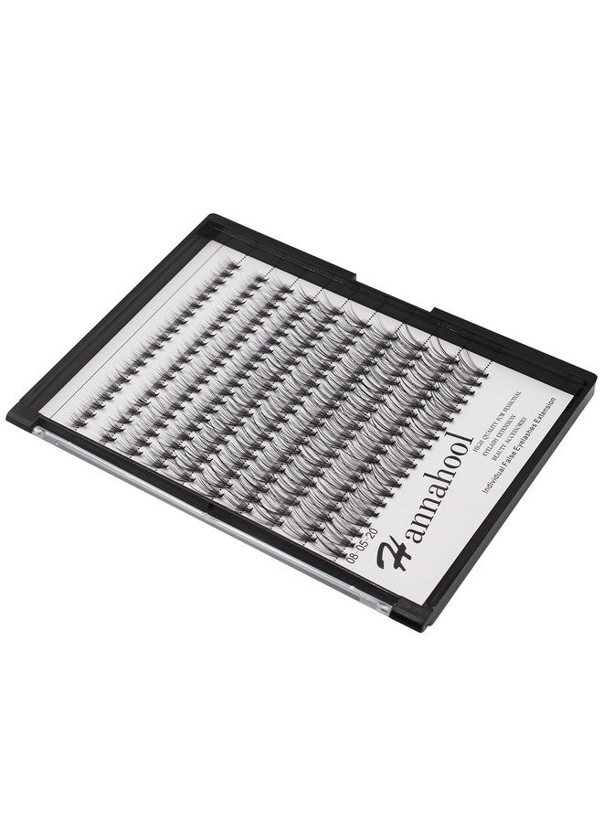 Hannahool 200Pcs 20Roots Individual False Lashes Mixed 8101214Mm/9111315Mm/10121416Mm/1618Mm/1820Mm 0.07 Thickness Natural Cluster Lashes Makeup Volume Eye Lashes Extensions (9111315Mm) - Image 3