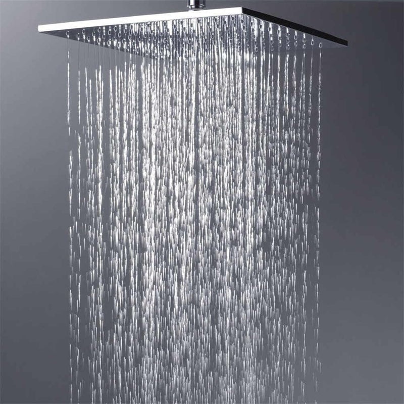 Kamal Kamal Square Rain Shower Delta 8x8 Inch 200mm SUS 304 (Only Showerhead) Premium Series Shower Head (OHS-0070N) - Image 5