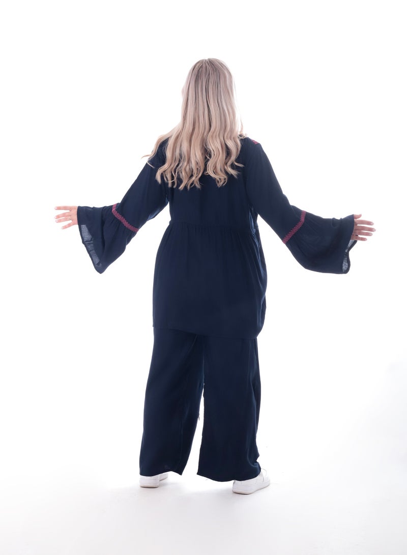 BEBO Women's embroidery pants set  - Image 2