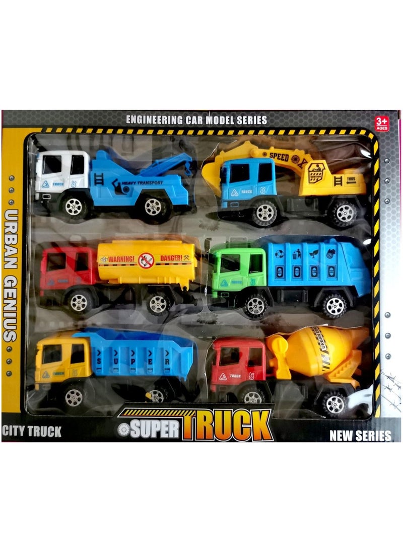 Toys Super City Builder Trucks - Engineering Vehicle Toy Set for Kids – Construction City Playset – For Ages 3 and Up  - Image 4