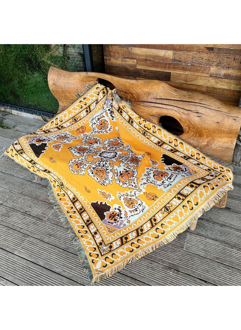 Y&D 160*130cm Camping Blanket Outdoor Blanket Picnic Blanket Sofa Blanket Bed End Blanket Air Conditioning Blanket Shawl Blanket Thread Blanket  - Image 5