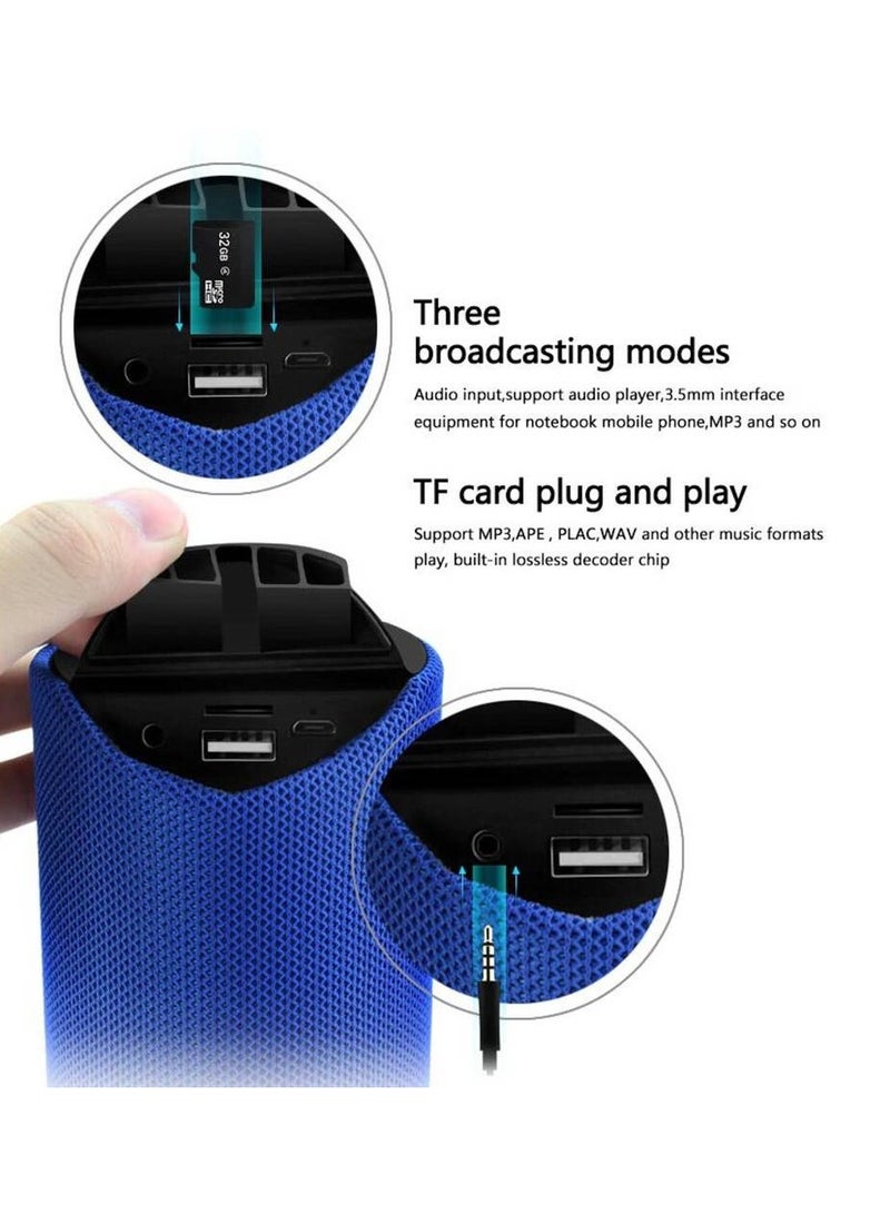 Blue D Bass Bluetooth Speaker For Car/Laptop/Home Audio & Gaming - Image 2