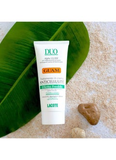 guam GUAM DUO Anti Cellulite Cream Cold Formula | Seaweed Cellulite Treatment for Leg Skin Tightening, Menthol Firming Body Lotion for Body Sculpting on Legs, Buttocks, Thighs, 6,76 Oz  - Image 2
