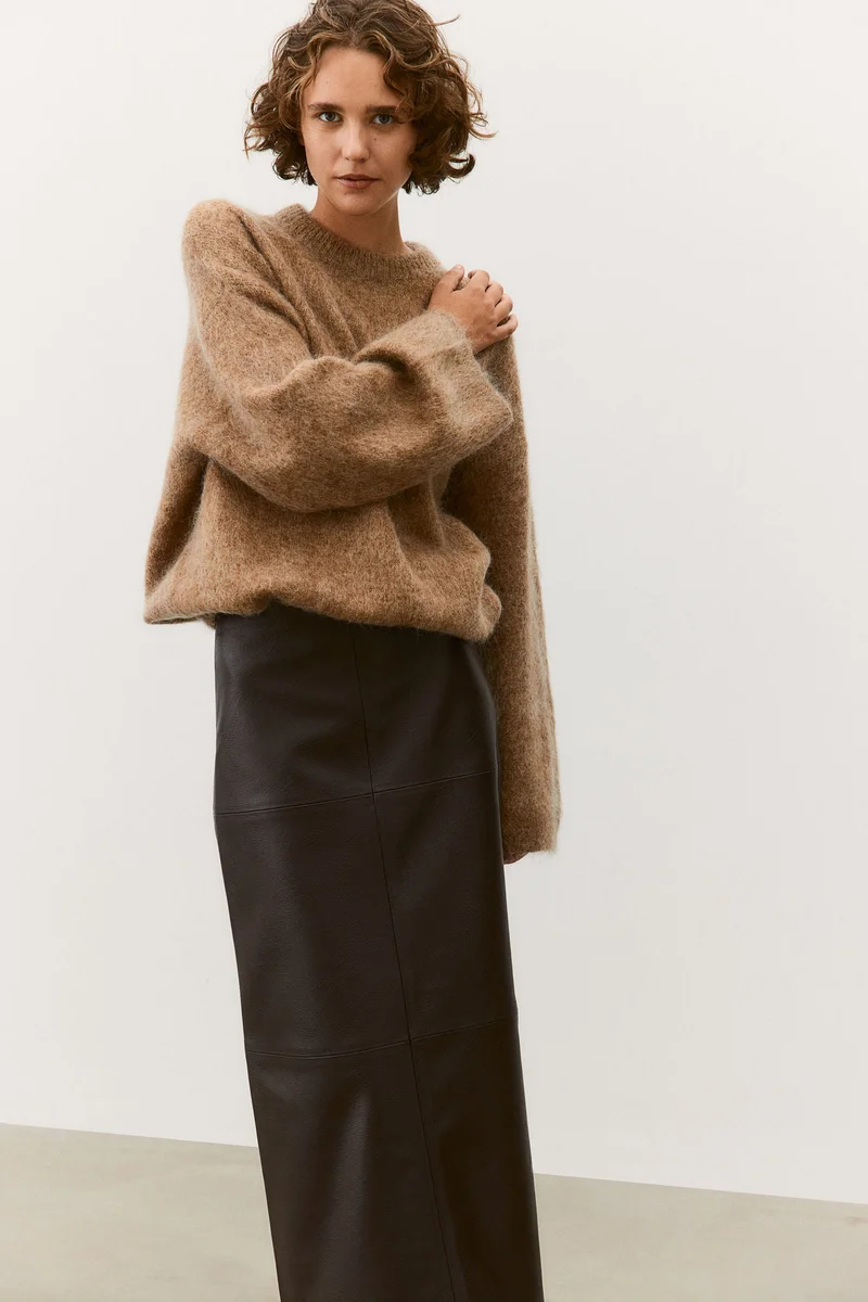 H&M Coated Skirt