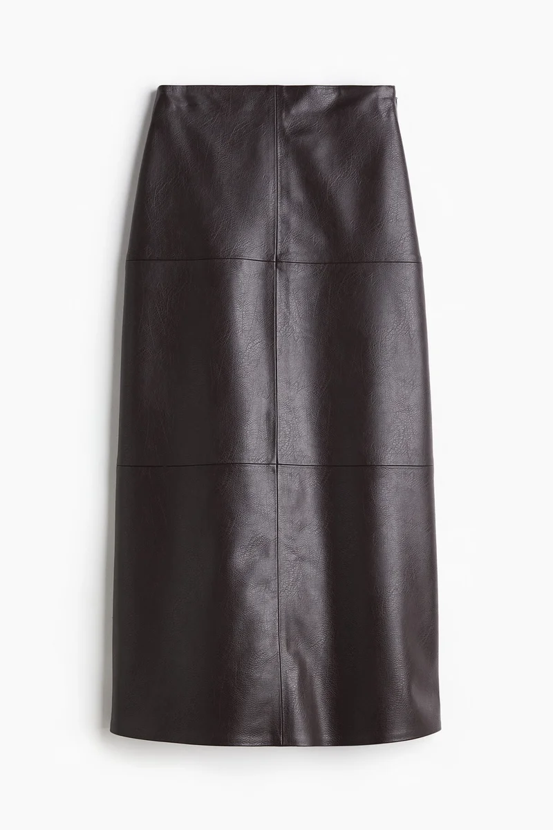 H&M Coated Skirt