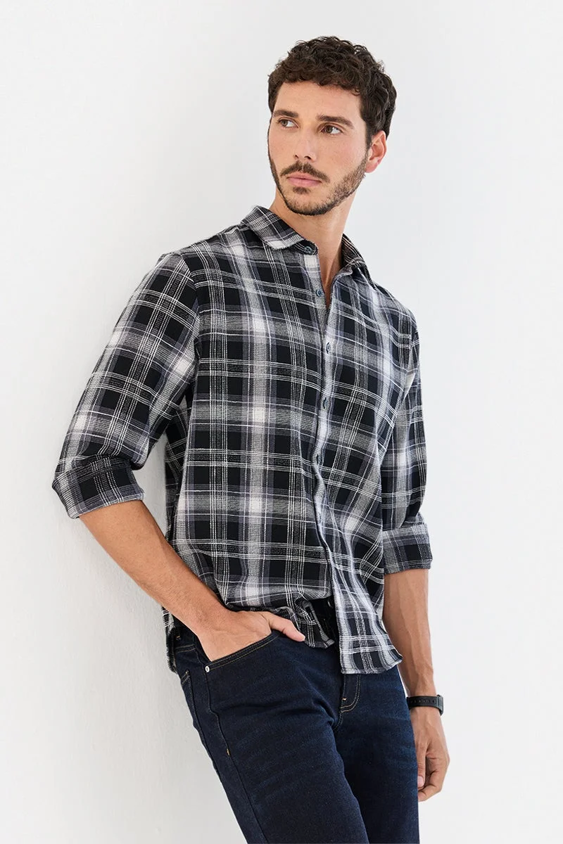 سنيتش Regular Fit Checks Shirt