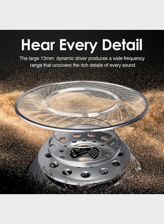 Neckband Bluetooth Headphones, Wireless Earbuds with Microphone Flashlight Around The Neck Waterproof Sport Headset Noise Cancelling Earbuds 120H Playtime for Running Cycling, bluetooth neckband - view 3