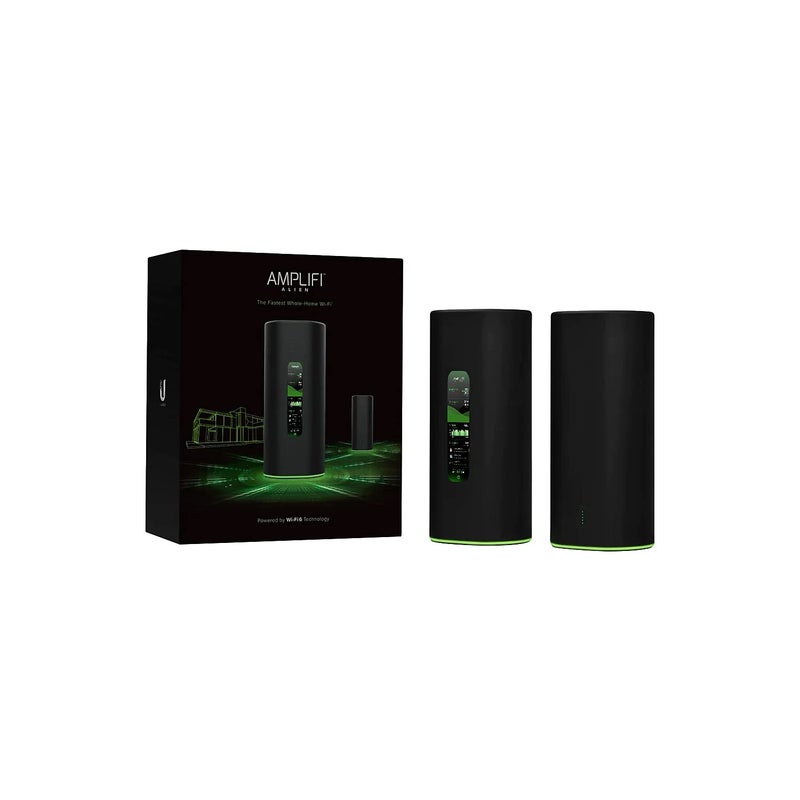 AmpliFi نظام واي فاي 6 أمبليفي أليان، تغطية إنترنت لاسلكي سلسة في جميع أنحاء المنزل، جهاز توجيه واي فاي مع شاشة تعمل باللمس، 4 منافذ إيثرنت جيجابت، كابل إيثرنت، ونقطة شبكة - Image 2