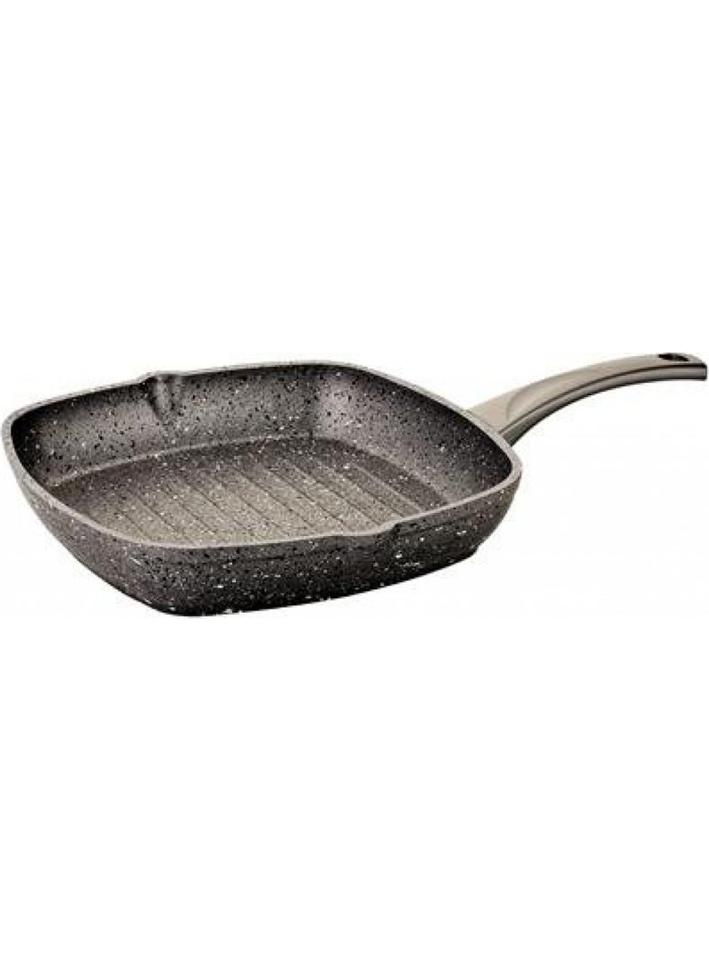 Granit Grill Pan 28 x 28 cm Gray 3212000728GREY - pzsku/Z82DD9ED4CE2DAF3E3DA3Z/45/_/1731213351/d21590c7-9a0c-43ba-beb2-10c42601953b