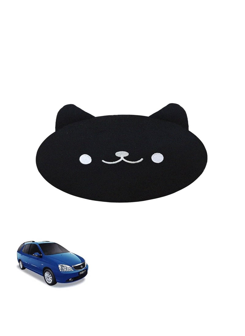 Adroitz Adroitz Black Neck Rest Car Cushions Compatible with All Cars Pack of 1  - Image 1