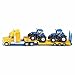 Siku 1805 Lorry with New Holland Tractors 187 MetalPlastic YellowBlue Multifunctional - Image 3