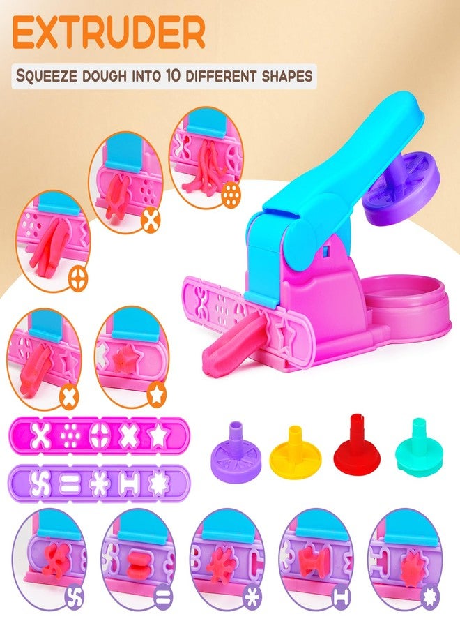 Toyze مجموعة أدوات عجين للأطفال الصغار، إكسسوارات عجين لطيفة مع عصا فرد العجين، حصيرة عجين، صندوق تخزين، ألعاب حفلات للأطفال من عمر 2-4 و3-5 و4-8 سنوات، ألعاب تعليمية هدية لأعياد الميلاد والكريسماس للأولاد والبنات - Image 2