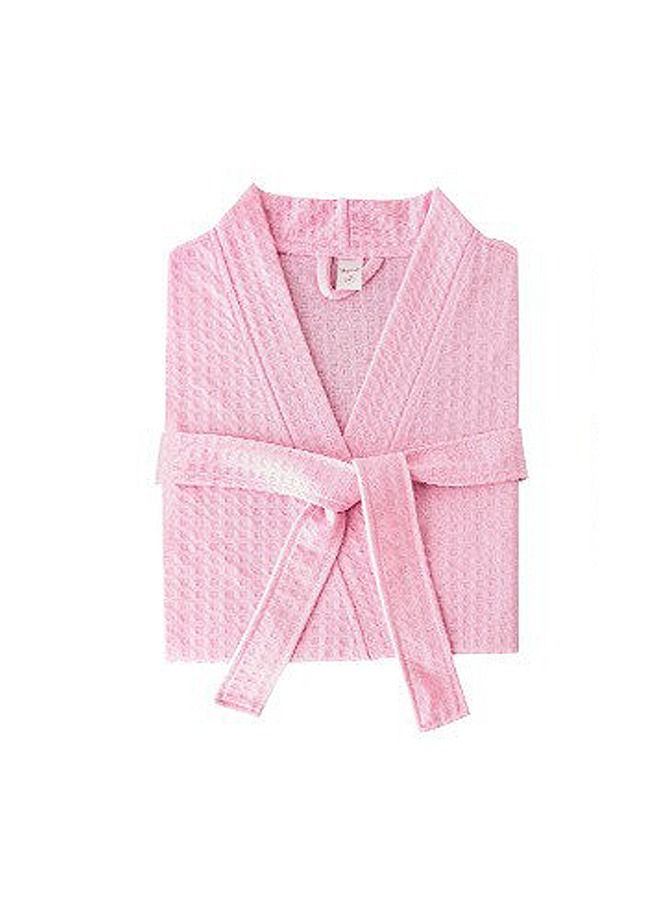 HOMESTAR Fashion Waffle Weave Bathrobes, Couple Robes, Kimono Robes with Soft Shine Pockets Bathrobes Bathrobe Pajamas Bath Towels, Bathroom, Resort Hotel Spa, Great for After Shower or Swim - Image 1