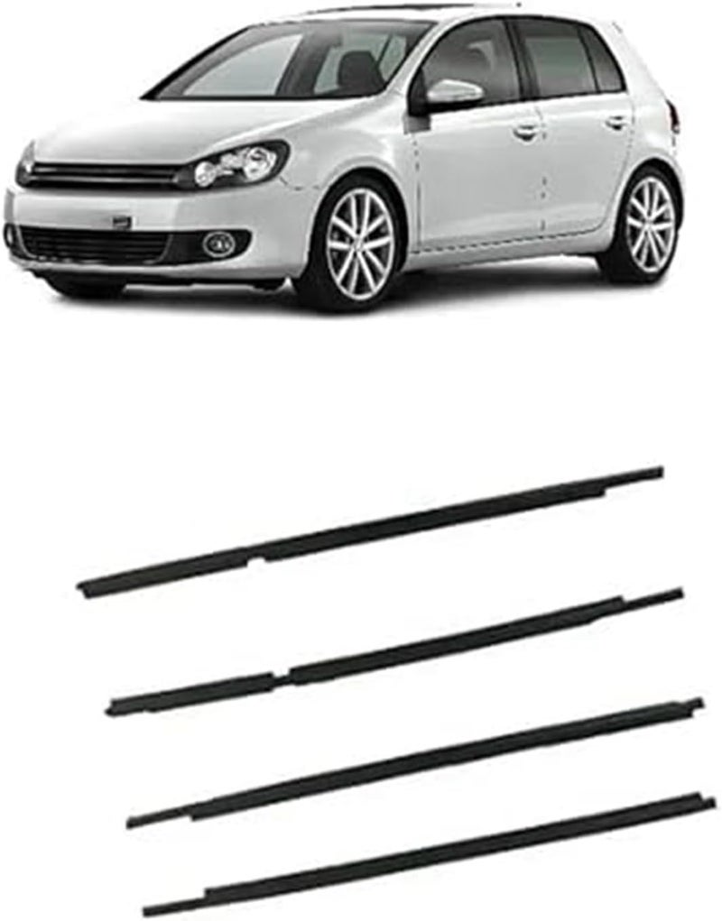Wivplex Car Window Trim Molding for VW Golf Mk6 - Image 3