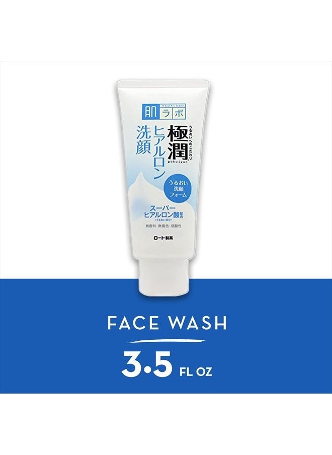 Rohto Gokujun Hyaluronic Face Wash - 100g, White, 3.52 Ounce (Pack of 1) - pzsku/Z82DDEE90F5313B67A005Z/45/_/1681073100/ca8ffe50-3b12-4d1c-b585-3b0f05876cf7