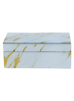 Ore Jewellery Box, White - 24.5x8.5 cm