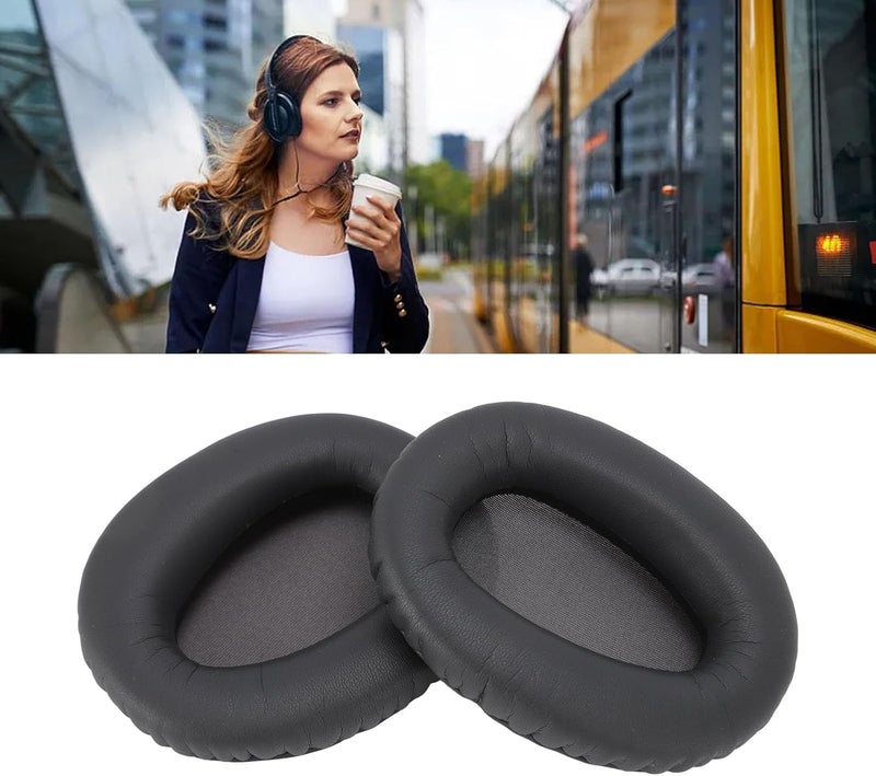أنجريك Headset Ear Cups, Replacement Breathable Headphone Ear Pads for MDR ZX780DC for MDR 10R - Image 3