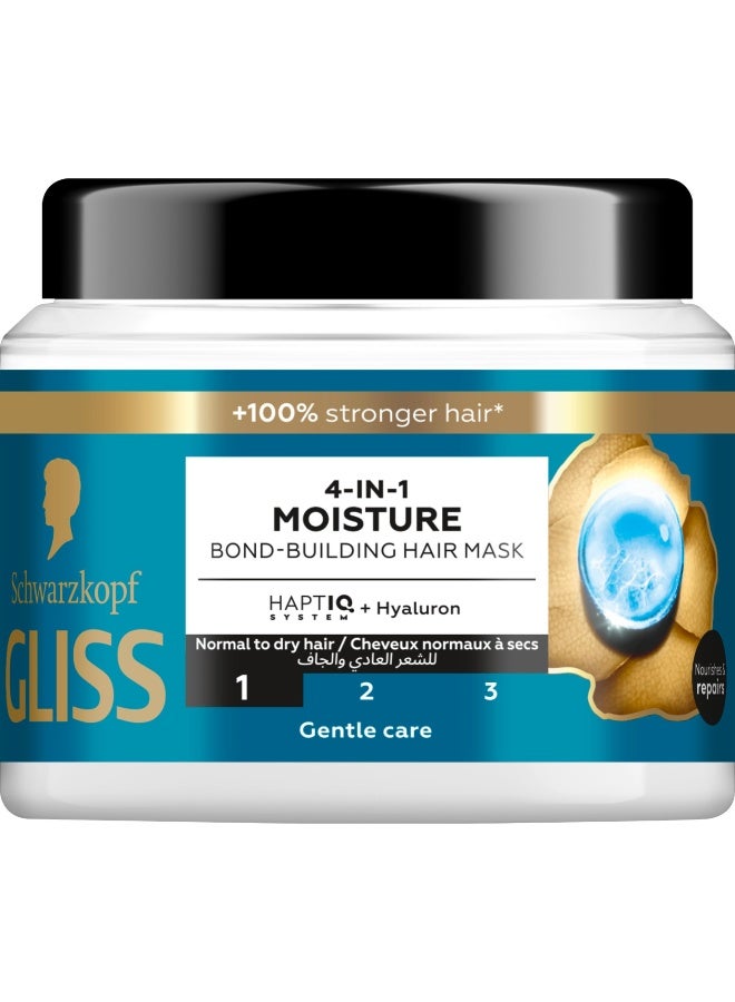 Gliss Schwarzkopf Gliss 4 In 1 Moisture Bond Building Mask 400Ml