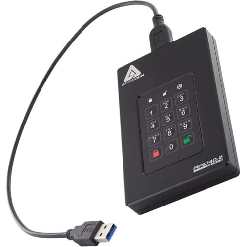 Apricorn 2TB Aegis Fortress L3- FIPS Level 3 Validated USB 3.0 Hardware Encrypted Portable Drive (AFL3-2TB) , black - Image 4