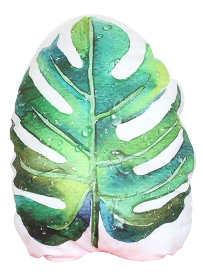 NIBEMINENT Pineapple Cactus Food Snack Shape Plush Pillow Case White/Green - Image 1