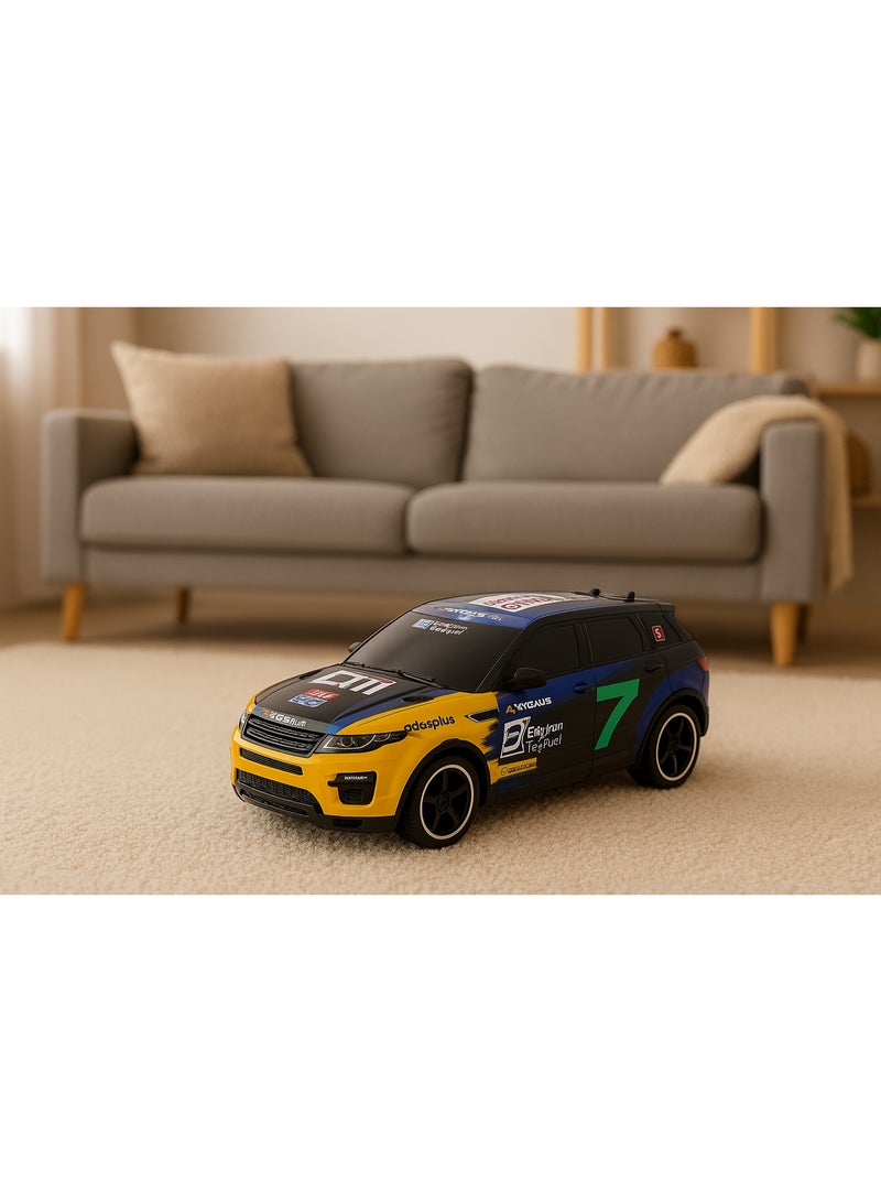 D-Power D Power – Rally Xtreme | RTR, Radio Remote Control SUV for Kids | 1:16 Scale, 27MHz, All Way Movement RC SUv | White / Black Asst. - Image 2