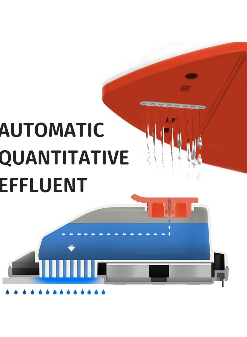 Water-filled Magnetic Window Brush For Single Layer Glass Thickness 0.3''-0.6''(8-15mm) - Image 2