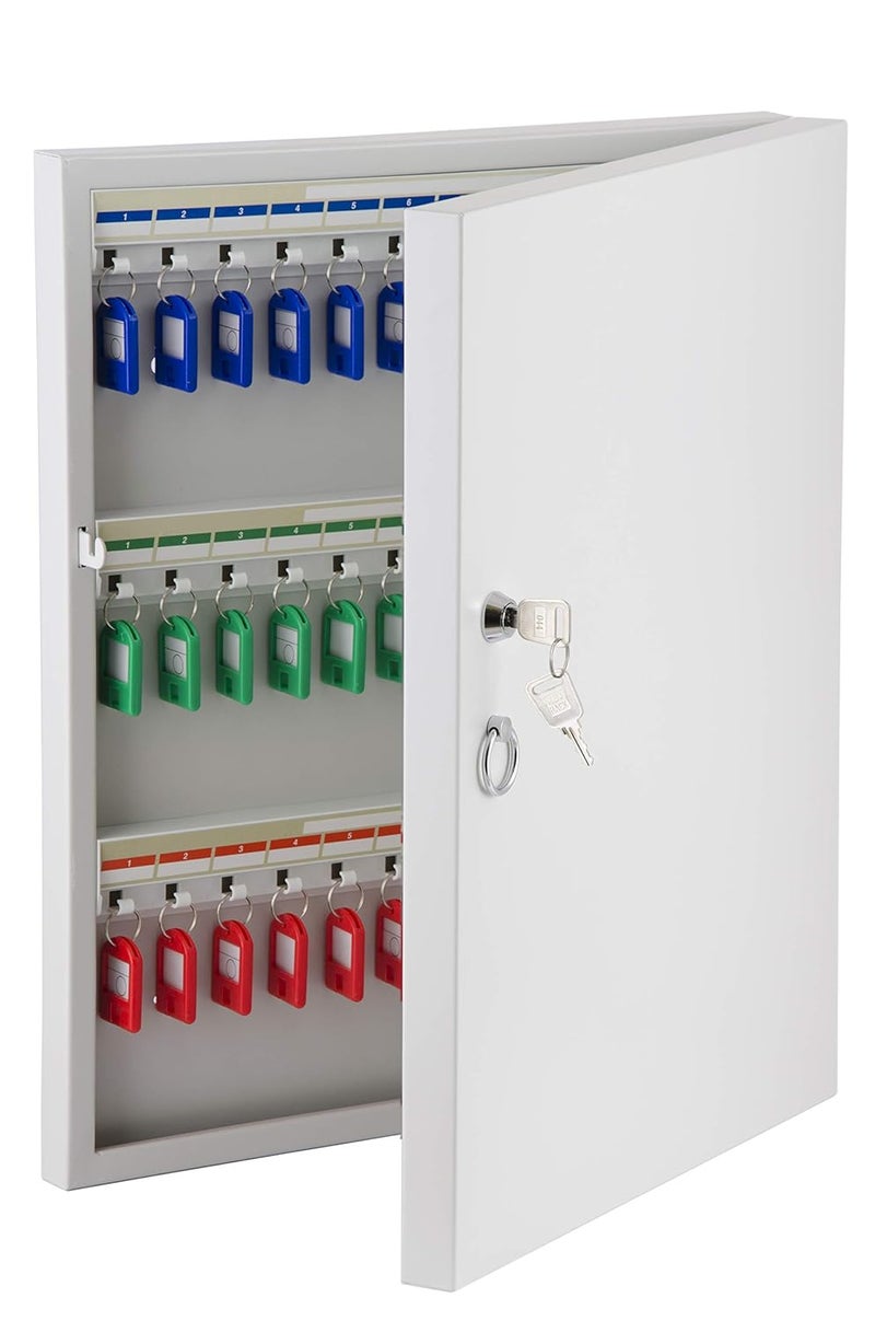 chrome Chrome 9104 Iron Key Holder 72 Hooks Silver  - Image 3