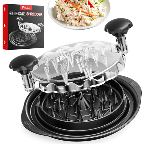 AveFare Large Chicken Shredder, Heavy Duty Highly Durable Chicken Shredder Tool Twist, Meat Shredder Machine, BPA Free, Strong Anti-Slip, Dishwasher Safe, Suitable for Pork Beef Chicken - Image 1