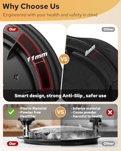 AveFare Large Chicken Shredder, Heavy Duty Highly Durable Chicken Shredder Tool Twist, Meat Shredder Machine, BPA Free, Strong Anti-Slip, Dishwasher Safe, Suitable for Pork Beef Chicken - Image 5
