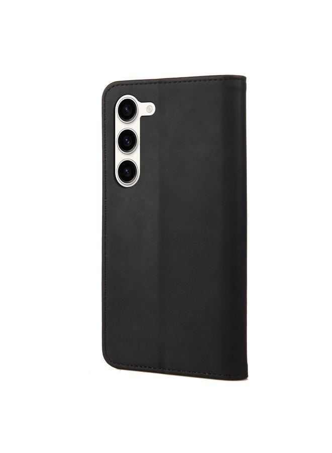 S-TOP Case For Samsung Galaxy S23+ 5G Skin Feel Splicing Leather Phone Case - Image 3