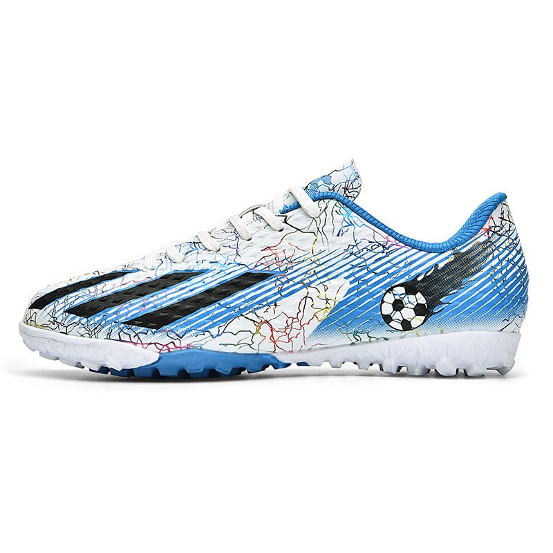 New Football Shoes For Primary And Secondary School Students Ag Training Short Spikes Kidsren'S Football Shoes Spiked Shoes For Boys And Girls - Image 2