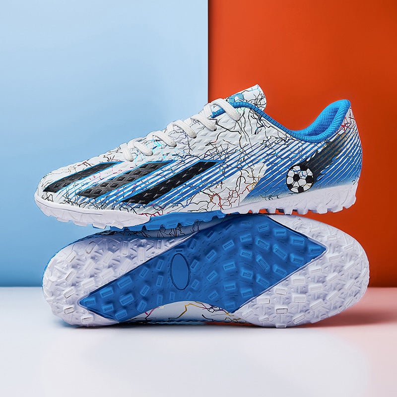 New Football Shoes For Primary And Secondary School Students Ag Training Short Spikes Kidsren'S Football Shoes Spiked Shoes For Boys And Girls - Image 3