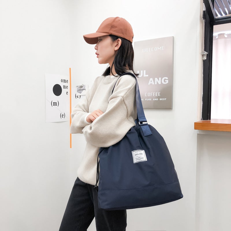 Fashion Casual Shoulder Bag Commuter Daily Dating Women'S Tote Bag Water-Repellent Large Capacity Nylon Cloth Bag - Image 5