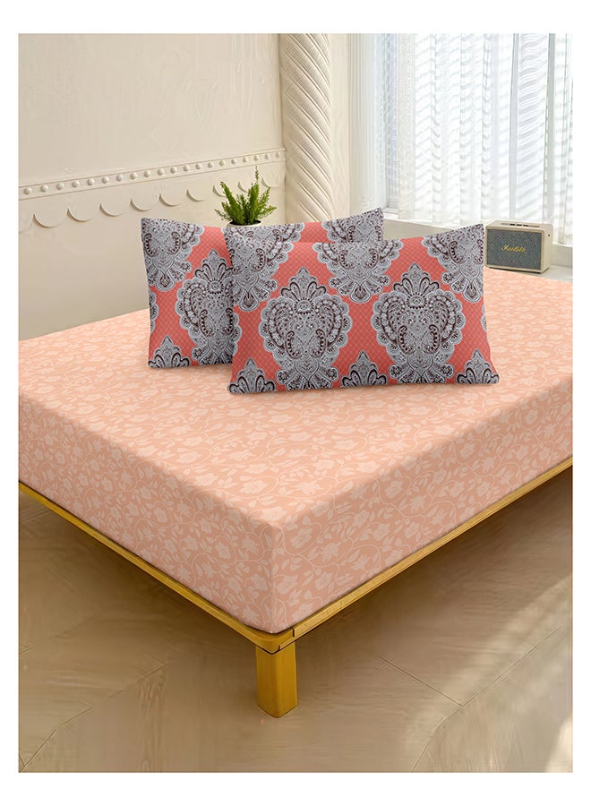 Noon East 4Pcs Comforter Set | Soft Microfiber Material | Multiple Color | 1 Comforter 160 X 230 Cm, 1 Fitted Sheet 120 X 200 Cm With 30 Cm Deep Pocket, 2 Pillow Cases 50 X 75 Cm | Suitable For Single Size Mattress - Image 4