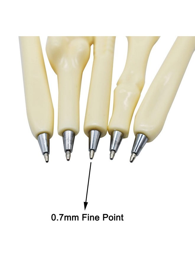 Maydahui - 25Pcs Bone Ballpoint Pen Creative Novelty Pens Black Ink For Halloween Artist Doctot Nurse School Office Party - Image 1