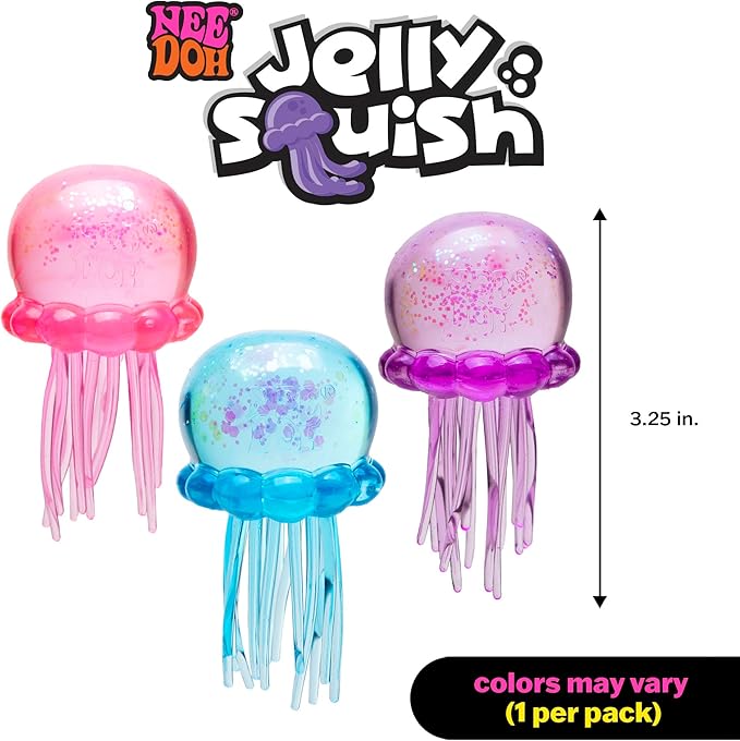 Schylling Jelly Squish - Sensory Squeeze Toy - Colors May Vary - Image 4