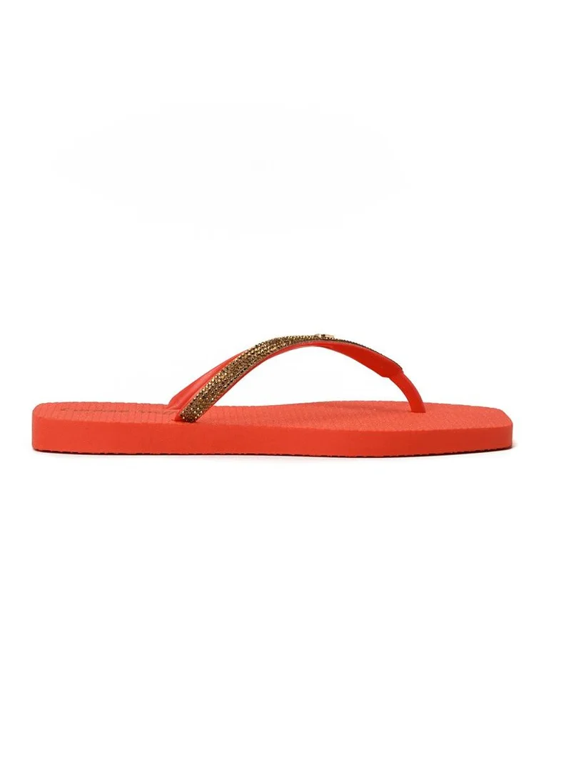 Carmen Steffens Orange Shine Flip-Flop