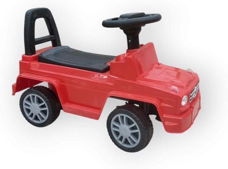 Leno TOYS Kids Push Car Ride on Car Plastic Red and Black Beautiful Color for Boys and Girls 2-6 Years Old - Image 3