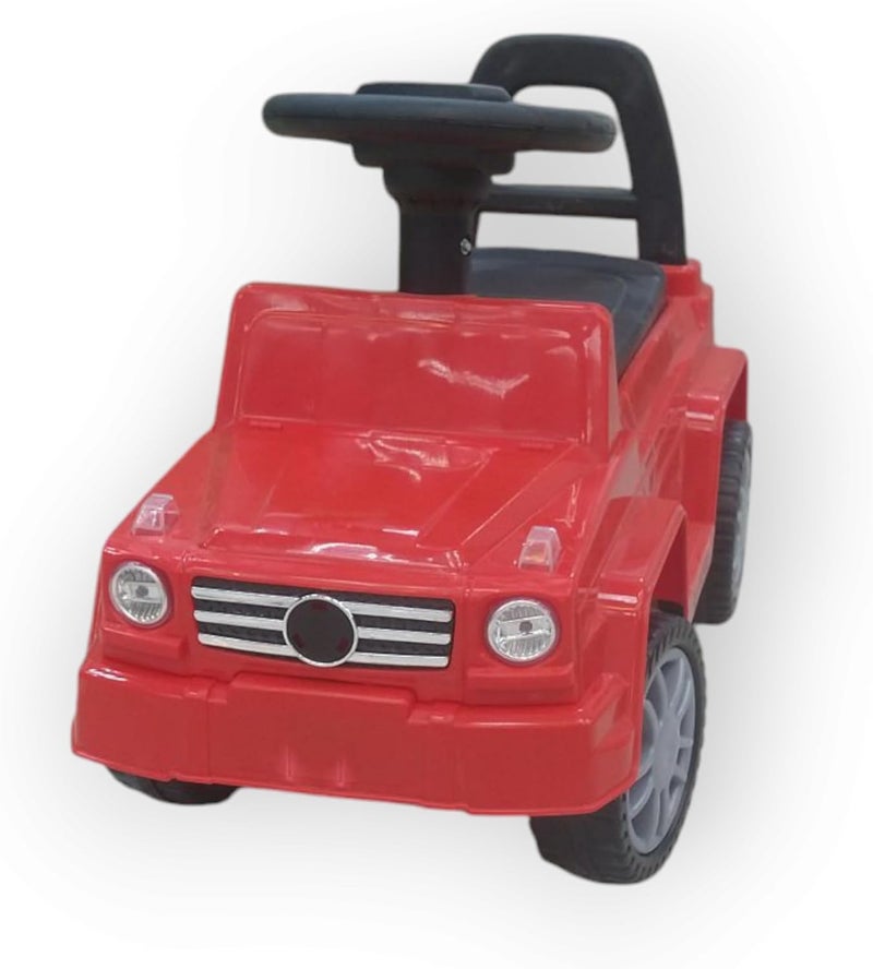 Leno TOYS Kids Push Car Ride on Car Plastic Red and Black Beautiful Color for Boys and Girls 2-6 Years Old - Image 1