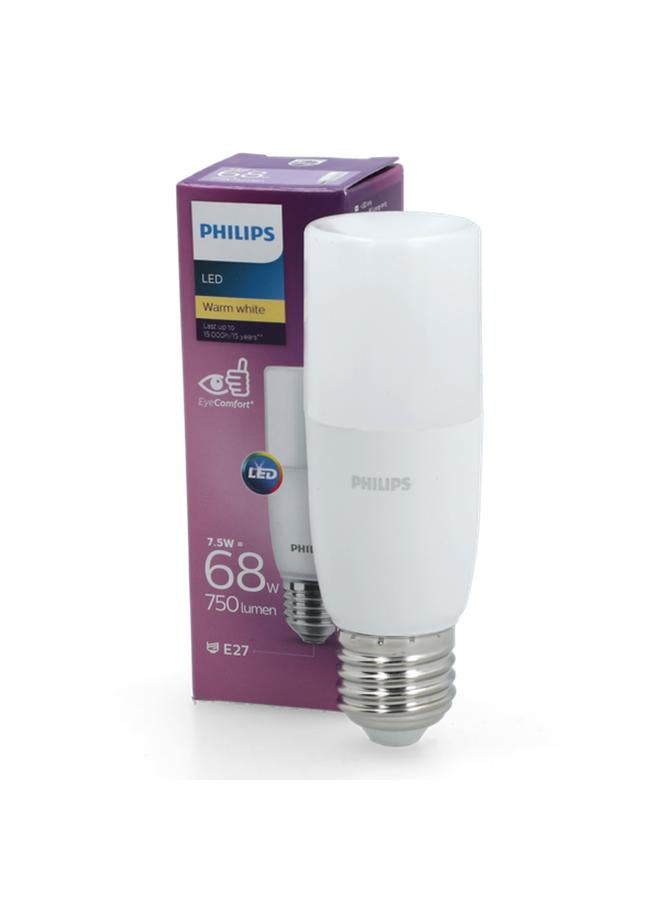 Philips EyeComfort 7.5W 3000K 750LM E27 Stick LED Bulb Warm White PHI-929001901184 - Image 3