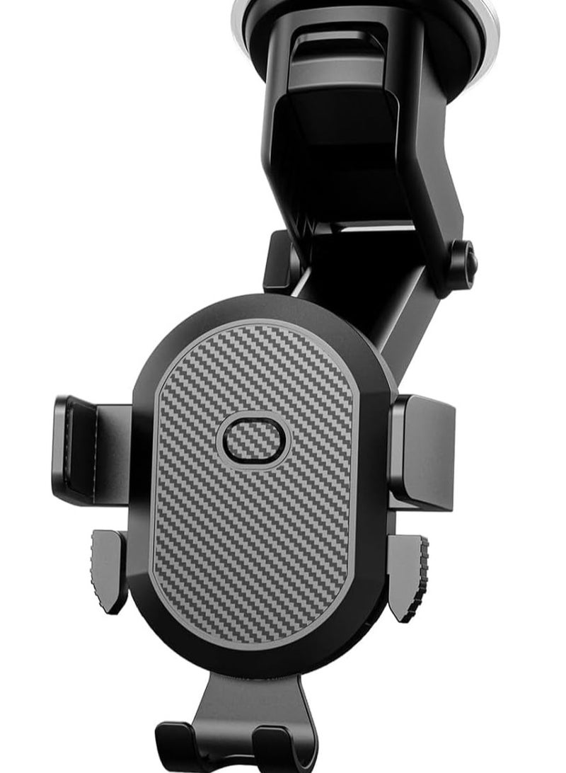 بيتا حامل هاتف السيارة من PEETTA، حامل هاتف عالمي مستقر بذراع طويل، شاحن متنقل، رأس مغناطيسي قابل للتعديل بزاوية 360°، متوافق مع الهواتف بمختلف الأحجام. - Image 1