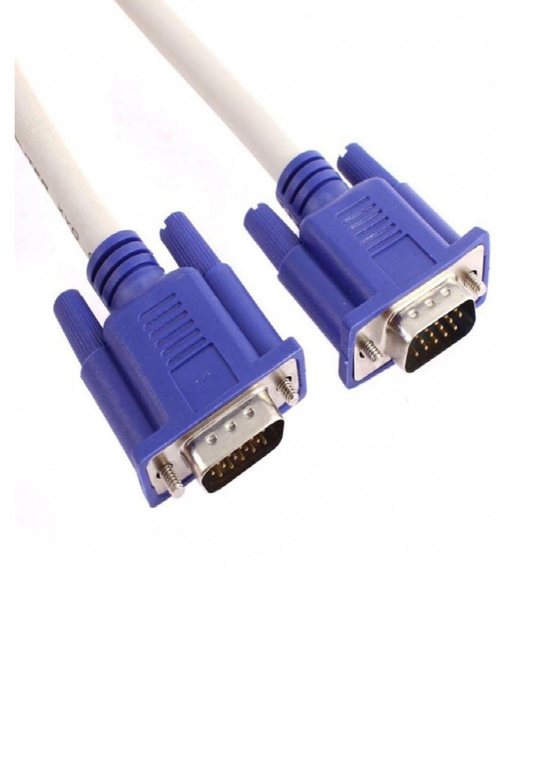 VGA to VGA Cable 3M – High Quality – Reliable Cable for Ultra-Clear Video Transmission - Image 3
