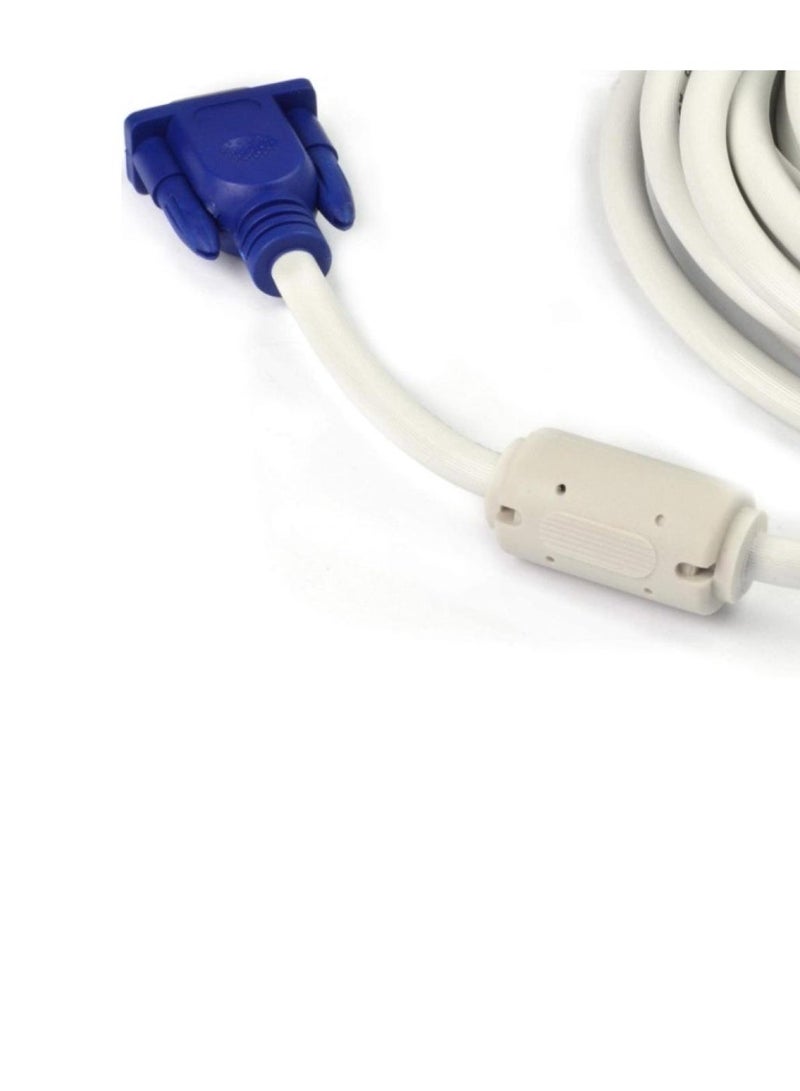 VGA to VGA Cable 3M – High Quality – Reliable Cable for Ultra-Clear Video Transmission - Image 2