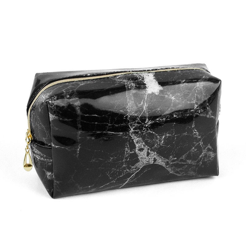 general Portable PU Waterproof Makeup Bag for Travel and Daily Use - Image 1