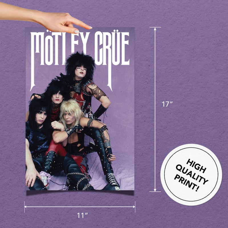 Desert Cactus Motley Crue Poster 11 x 17 Inch Room Office DÃ©cor Decoration Official Fan Gear (11x17 inch,Design 11, Paper) - Image 3